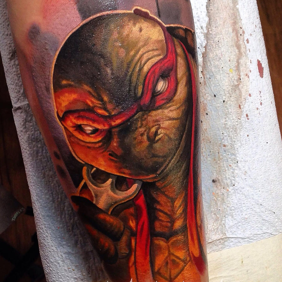 Divergence Tattoos on X Award winning Ninja Turtles tattoo sleeve by  Chanuen Flint httpstcoOLoedoIGKu  X