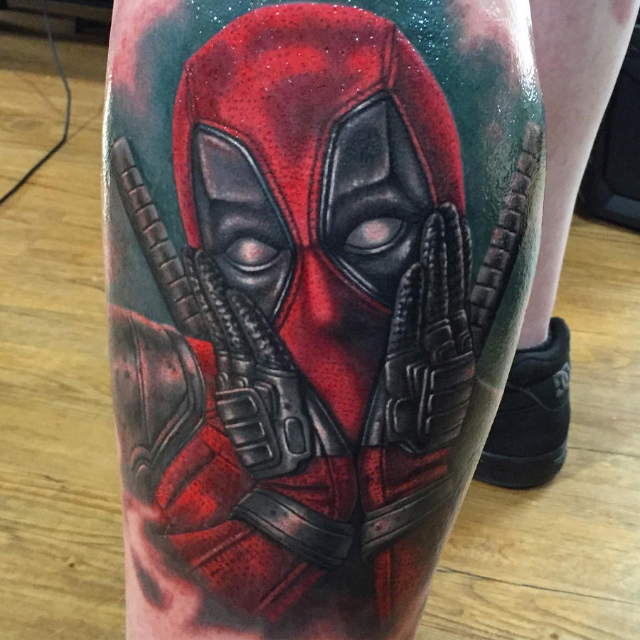 Deadpool Tattoo | Black Lotus Tattoo