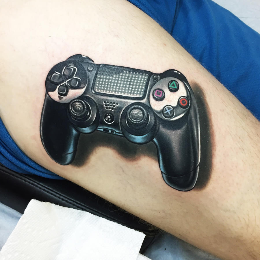 PS4 Controller Tattoo