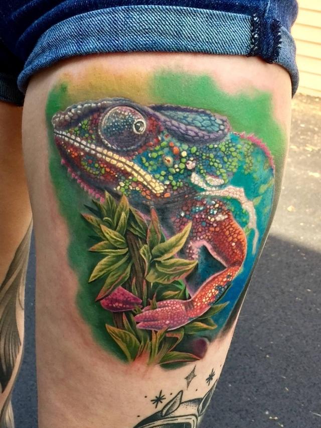 Chameleon Tattoo