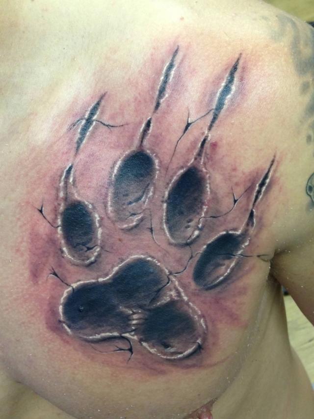 Pawprint Tattoo