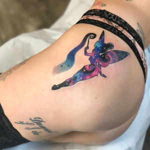 Purple Rose Tattoo