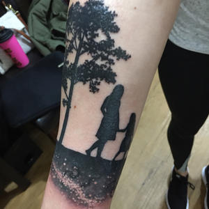 Simple Snowflakes Tattoo
