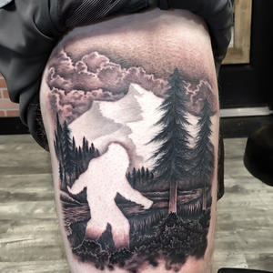 Color Lion Tattoo