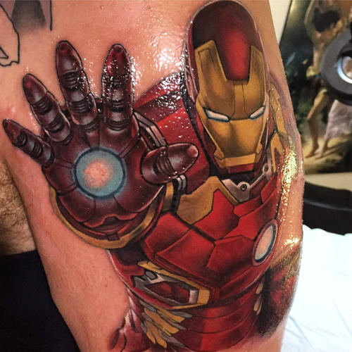 Iron Man Tattoo