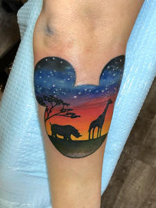Disney Animal Kingdom Tattoo
