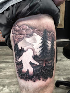 Where Is Bigfoot Tattoo
