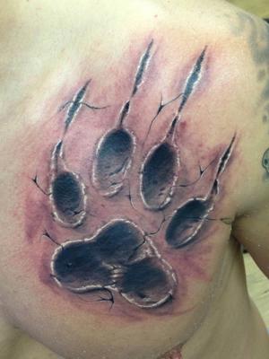 Pawprint Tattoo